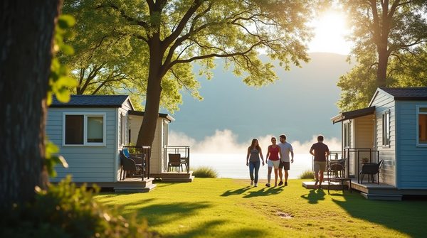 Découvrez l'hébergement vacances plein air avec les mobil-homes